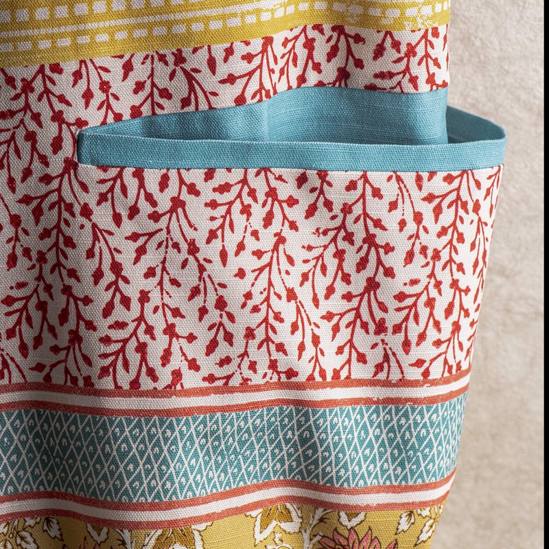 Maison d'Hermine 100% Cotton 1-Piece Kitchen Apron with Adjustable Neck