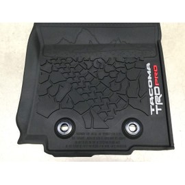TOYOTA Genuine Tacoma TRD PRO All Weather Floor Liner/Mats (w/Automatic Trans) PT908-35200-02