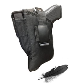 Feather Lite Fits Taurus Walter P-99 with Laser. Soft Nylon Inside or Outside The Pants Gun Holster.