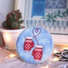 Mittens Cross Stitch Kit with DMC Threads & Fabric, Cozy