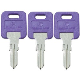 3 Pack of Global Link RV Keys Select Your Key Code (G389)