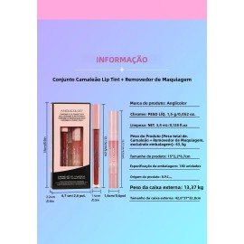 Kit De Pintalabios De Color Nacarado De Larga Duración