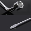 CLKE L-Type Spare Wheel Key, Steel Wheel Removal Wrench with