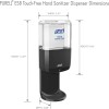 PURELL ES8 Touch-Free Hand Sanitizer Dispenser 7724-01 - Graphite -