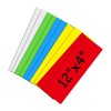 MVISUAL Dry Erase Magnetic Labels Large 12"x 4", Big Magnetic