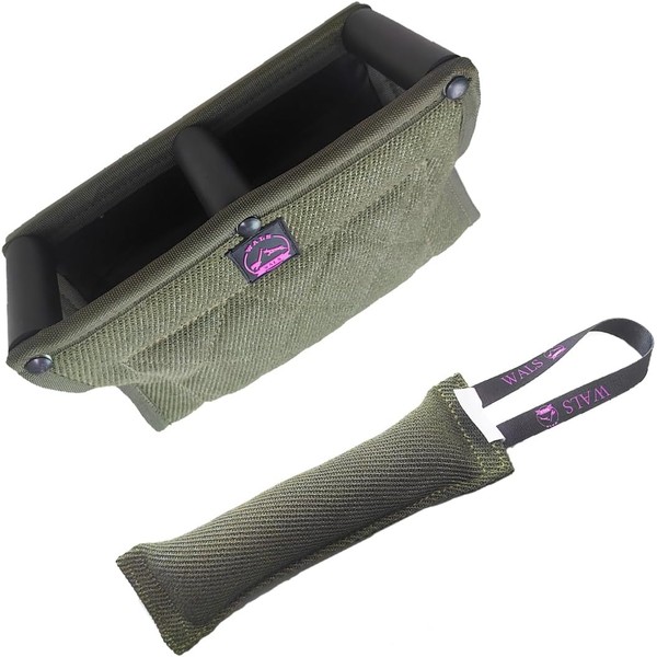 Durable Dog Bite Wedge+Dog Bite Tug Toy,Dog Bite Pillow,Suitabl