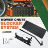 ACS6000B Mower Chute Blocker Discharge Shield Compatible with Bad Boy