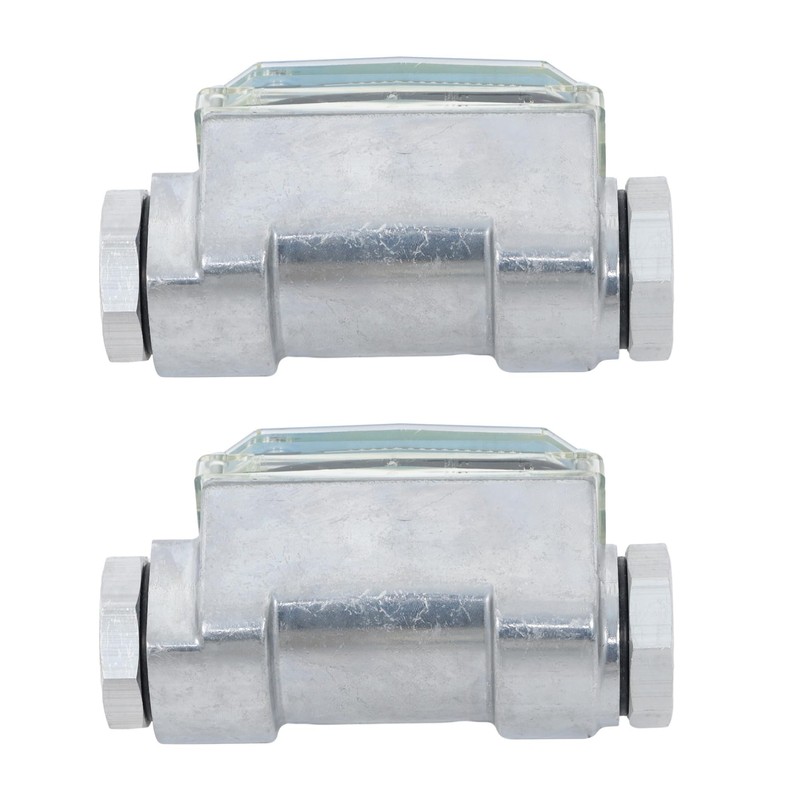 kimllier Electronic Turbine Flow Meter with 3/4 Adapter 2.6-26Gpm Inline