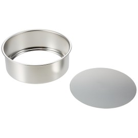 赤川器物製作所 18-8 総絞り レアケーキ型 底取 15cm