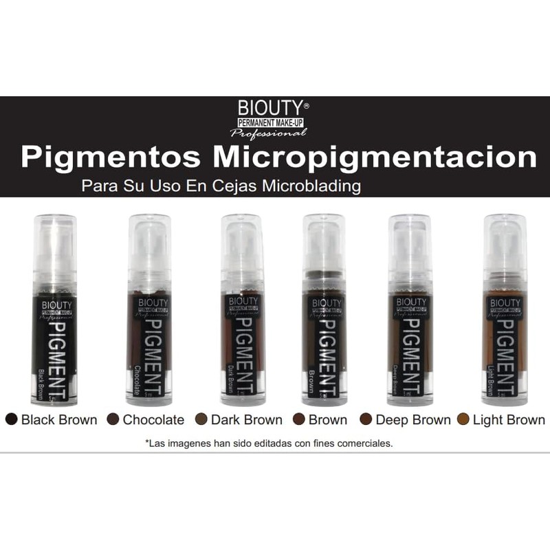 Pigmento Microblading Micropigmentacion BIOUTY (BROWN) (BROWN)