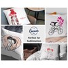 Encasa Homes Throw Pillow Covers 20 x 20 inch -
