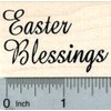 Easter Blessings Rubber Stamp
