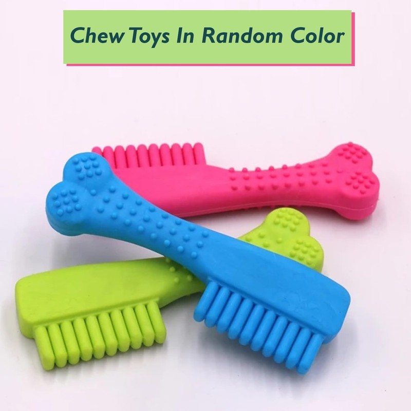 Mintique 1x Pet Chew Toy Soft-Rubber Resistant Playing Chewing Rubber