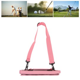 Lightweight Golf Club Carrier, Expandable Mini Golf Club Carry Bag Large Capacity for Gyms (Pink)