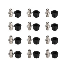 Flushbay 12 paquetes de guías de parrilla para altavoces, juego de pinzas para altavoces, hebillas de botón a presión para accesorios de piezas de altavoces (029)