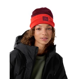 Arc'teryx Color Block Toque | Midweight Hiking Toque for Moderate-Cold Conditions | Mars/Dynasty, One Size