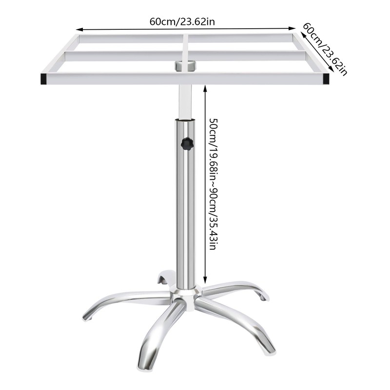 LIAPDG Stainless Steel Spray Paint Rack, Rotation Painting Spraying Stand