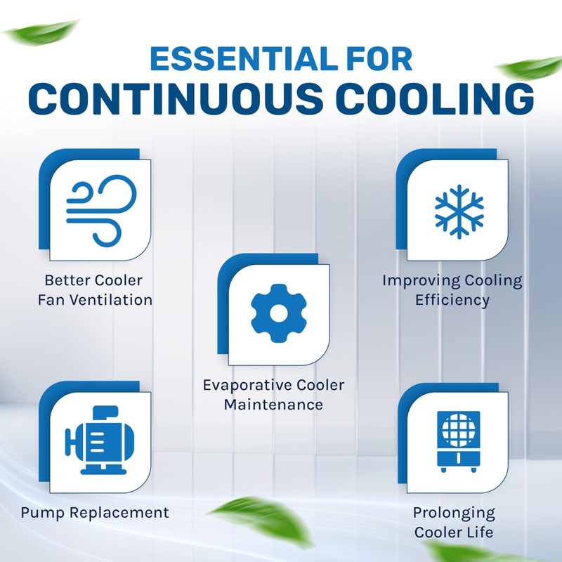 6036050 Hessaire Replacement Pump for Models: MC37A,MC37M,MC37V,MFC3600, 3100CFM