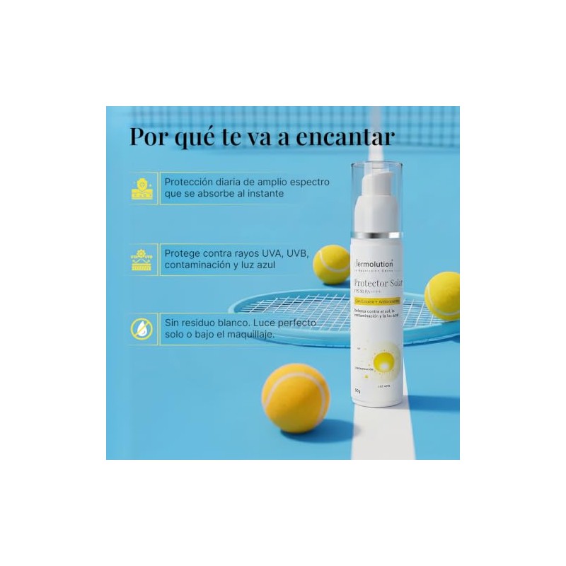 Protector Solar Facial FPS 50 PA+ Piel Grasa 50 ml