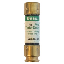 Buss HAC-R-60 - Edison Replacement Time Delay Fuse - 60 Amp 250V - RK5 Dual Element
