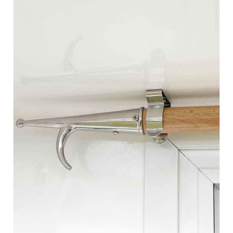 Boat Hook Holder Clip Clamp Diameter 30-37 mm Bracket for