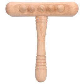 Portable Guasha Stick Wooden Scrapping Stick Gua Sha Board Massage Tool Home SPA Suppliesfor Cervical Spine Posterior Head