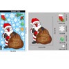 (6 Sheet) Large Christmas Window Clings Stickers, Christmas Window Clings