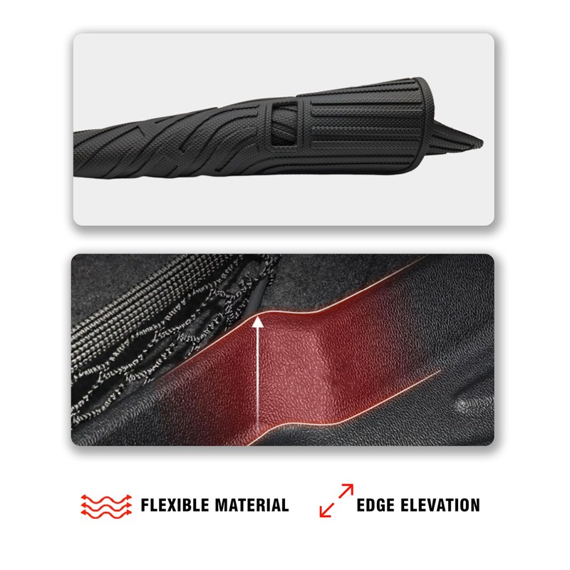 YEBOOCA Cargo Liner Compatible with 2008-2020 Dodge Grand Caravan /