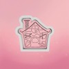 Haunted Ghost House Cookie Cutter