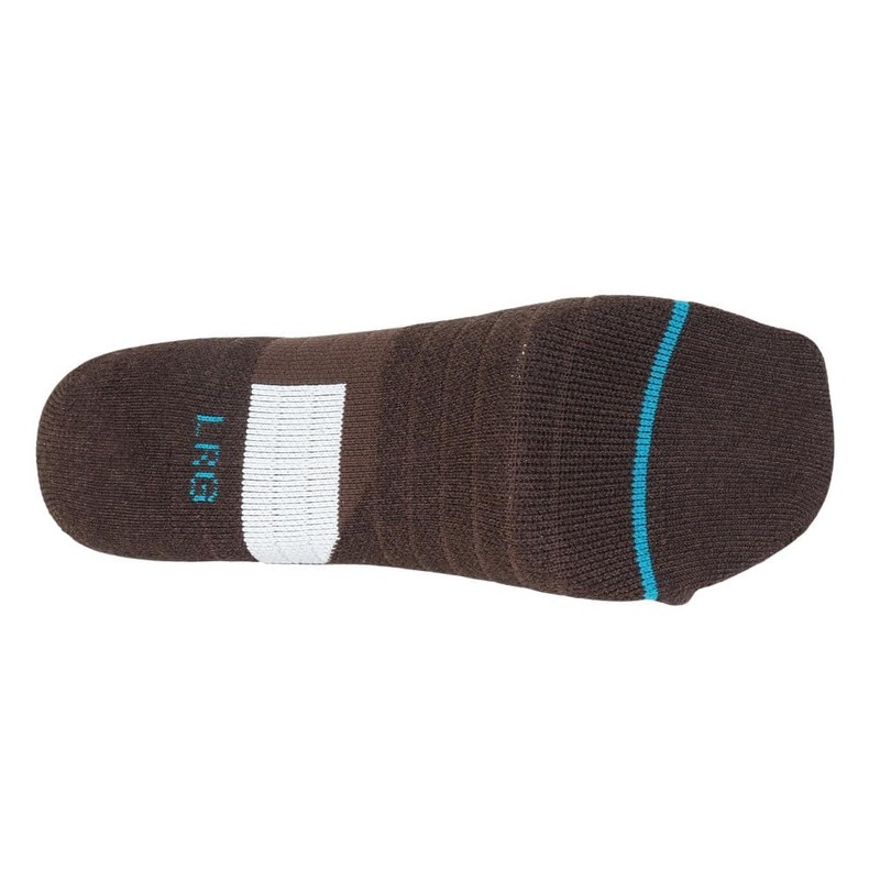 Stance 01003 SD PALMS OTC BROWN Socks, BROWN (01003)