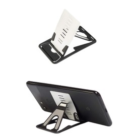 Ultra-thin, Card Type, Smartphone Stand, 9 Levels, Angle Adjustment, Folding (0.2 inch (4 mm)