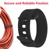 Adjustable Cable Straps with 25 Buckles, Reusable Fastening Cable Ties