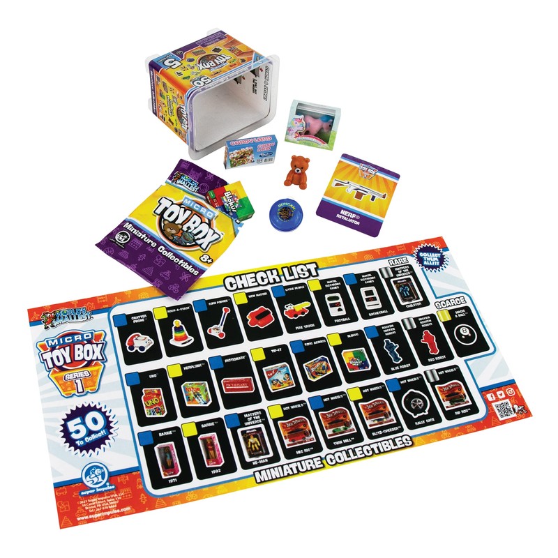 World's Smallest Micro Toy Box Series 1 Mini Collectible