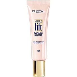 L'Oreal Paris Makeup Visible Lift Radiance Booster, skincare-based primer, 24hr hydration, instantly brightens, smoothes and evens skin, radiant finish, enriched with nourishing oils, 0.84 fl; oz.