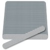 Flowery Disposable Nail File (180/400 Grit Cushion Silver)