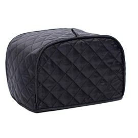 Cubierta para tostador de 2 rebanadas, pequeña cubierta para electrodomésticos para cocina/mantener la tostador última intervensión de polvo y huellas dactilares (11.5 de ancho x 8 de profundidad x 8