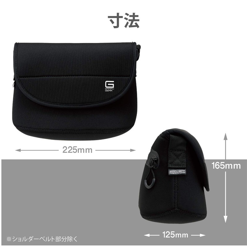 Elecom DGB-SSF01MBK Camera Case Mirrorless SLR Camera GRAPH GEAR Shoulder