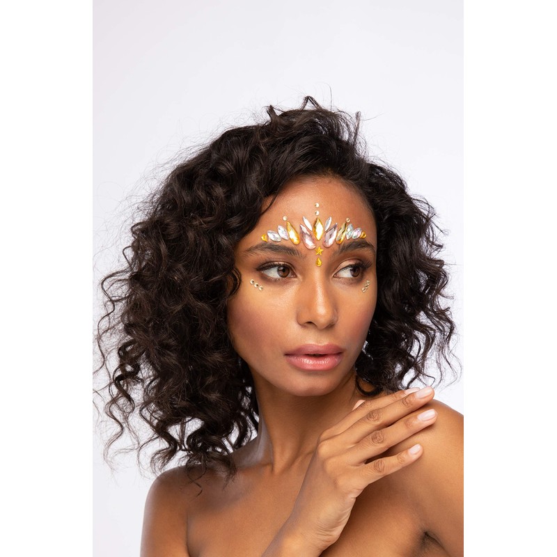 Moon Glitter Sunset Face Rhinestones