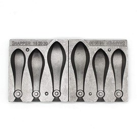 Dimatteo Bank Sinker Mold with 3 Cavities and 16,20,30-Ounce