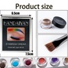 Eyebrow Pomade Waterproof Eyebrow Gel Eyebrow Pomade with Brush Long