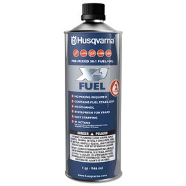 Husqvarna 585572601 Pre-Mixed 2-Stroke Fuel and Oil for Engines, 1-Quart, 1-Pack