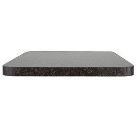 RecLite LS Dinette RV Table Top 30" x 38" - 44" | Camper Trailer (18" W x 24" L, Granite Chocolate)