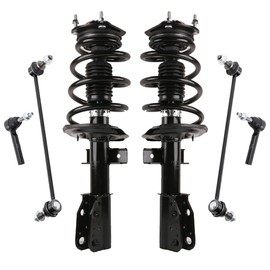 MOSTPLUS 6PCS Front Struts & Sway Bar Links Kit Compatible for 2008-2012 Buick Enclave; 2009-2012 Chevy Traverse; 2007-2012 GMC Acadia; 2007-2010 Saturn Outlook 172518 K750155