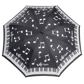Piano Notes Folding Umbrella
