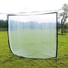 Windyun 2 Pack Heavy Duty Clear Tarps with Reinforced Edge