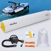 Wauffua Boat Fenders for Docking with Electric Air Pump, Full