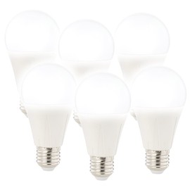 Luminea Daylight Bulbs: Set of 6 LED Bulbs E27 Class E 9W Daylight White 6400K (Daylight Bulb E27, Daylight Bulb E27, Spotlight)