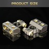 TONDA Battery Terminals, 0/4/8/10 Gauge Battery Terminal Connectors with Shims