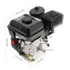 GrfceVue 7.5HP 4-Stroke Gas Engine, 212CC Mini Bike Engine Horizontal
