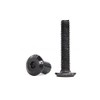 cSeao 10-Pack M6 x 15mm Black Countersunk Socket Cap Bolts Barrel Nuts Kit for Furniture Chairs Bed Crib